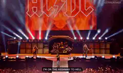 AC/DC Highway to Hell Live Performance
