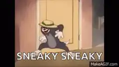 Sneaky Tom Cat