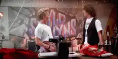 Bill and Ted headbang