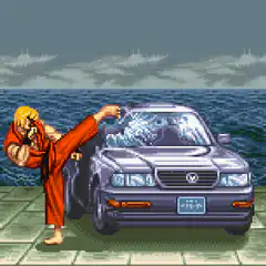 Ryu kicks car windshield