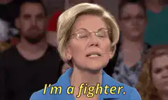 Elizabeth Warren I'm a fighter