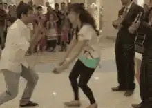 Man proposes then falls over
