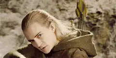 Legolas aiming his bow
