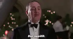 Gustave H says Bon appetit