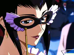 Faye Valentine masquerade mask martini