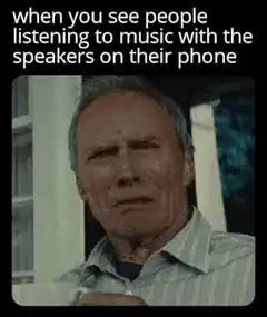 Clint Eastwood side eye
