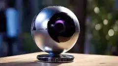 Silver orb shows skull face