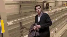 Christian Bale Empty Shelves