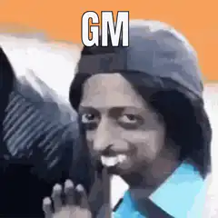 Snoop Dogg waving with GM text