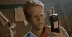 Doc Brown gets electrocuted by the DeLorean