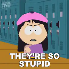 Tweek talking about people being stupid
