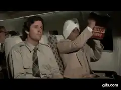 Airplane! passenger lights match