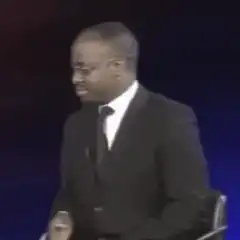 Man in suit asks why gay
