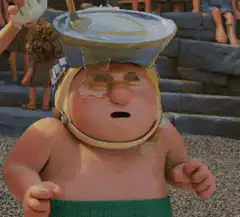 Honey bucket on head