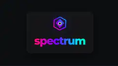 Spectrum logo color cycling animation
