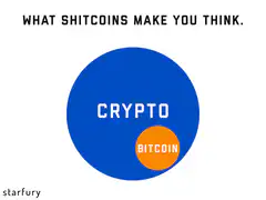 Bitcoin vs Crypto Venn Diagram