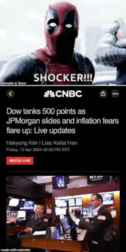 Deadpool Shocker CNBC