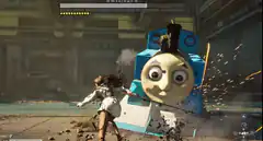 Thomas the Tank Engine in Death Stranding