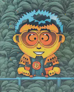 Bitcoin Baby in Jungle