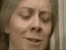 Woman eyes pop out in shock