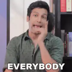 Everybody pointing finger meme