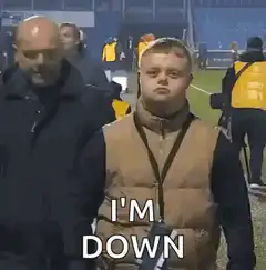 I'm Down Guy Football Meme