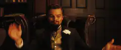 Leonardo DiCaprio shrugs and says Sons