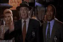 Dirty Harry and Callahan crowd clapping