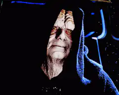 Klingon man smiling