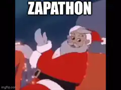 Santa Claus explodes into Zapathon