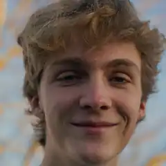 Close-up of a smiling young man