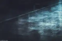 rain on wet tiles