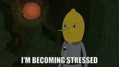 Lemon Jangle becoming stressed