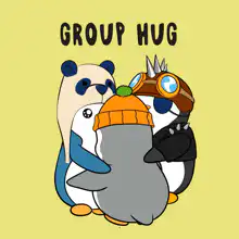 Group Hug Penguins