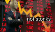 not stonks man