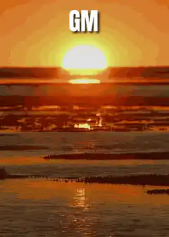 Good Morning Sunset GIF