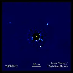 Fomalhaut exoplanet orbit animation