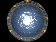 Stargate portal swirling