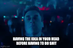 Jon Hamm having the idea before doing shit