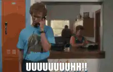 Dewey Finn yelling idiot