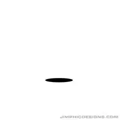 Simple line art rabbit jumps out of hole