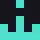 Pixel Art Alien Face