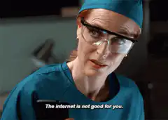 The internet is not good for you