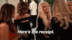 Here's the receipt