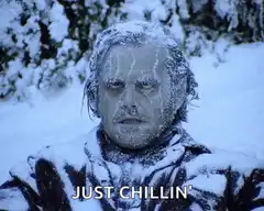 Just Chillin' Snowman