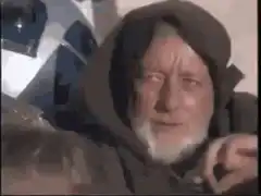 Obi-Wan Kenobi nodding
