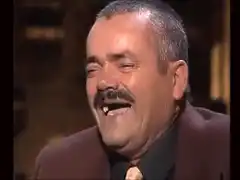 Two Men Laughing with Missing Teeth