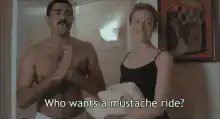 Who wants a mustache ride