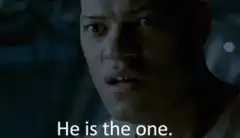 Morpheus He is the one