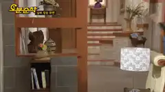 Girl runs into glass door and falls